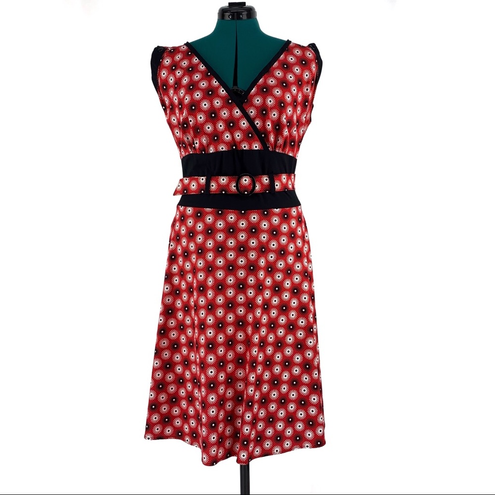 Heartbreaker Retro Fifties Style 'Astro' Dress, Large